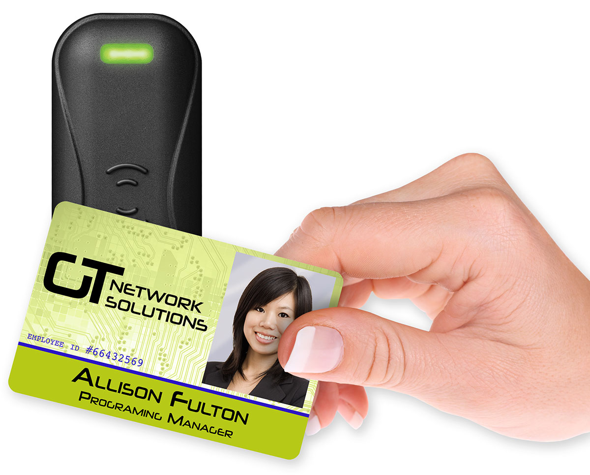 ProxCard woman Security Features: Improving Your ID Cards