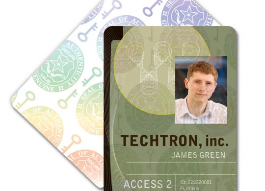 Dual-Sided ID Card