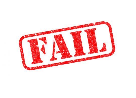 Getting Back Up After a Big Fat Failure
