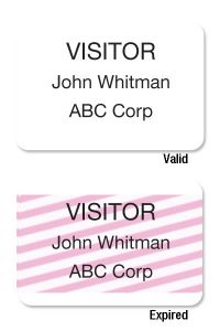 Keep Track of Your Guests with Expiring Visitor Badges!