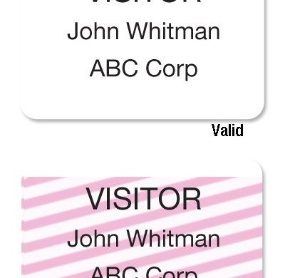 Keep Track of Your Guests with Expiring Visitor Badges!