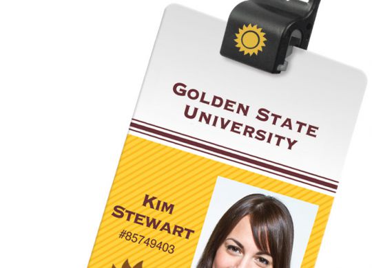 Carrying Your ID Badge without a Hole Punch